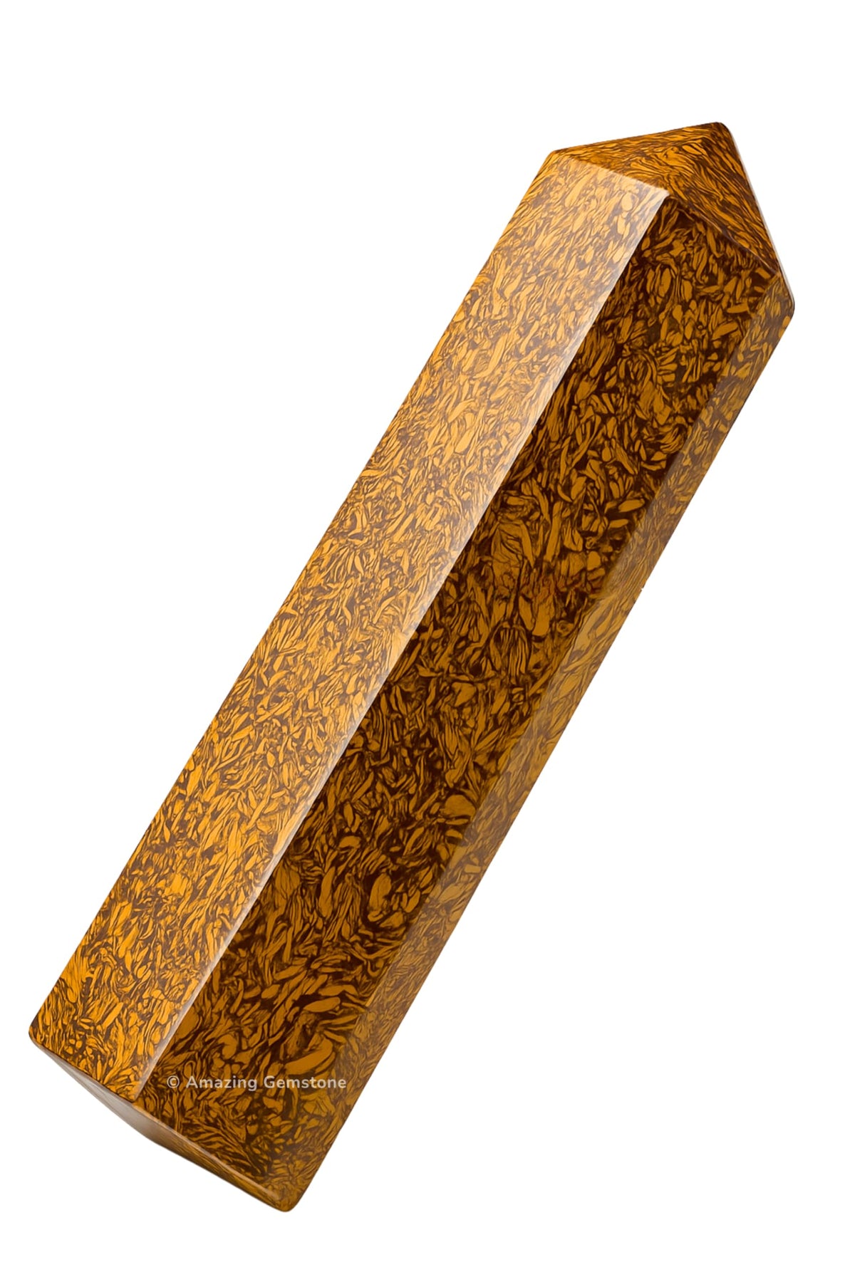 Amazing Gemstone Large Mariyam Jasper Calligraphy Jasper Crystal Towers ~ Natural Healing Crystal Point Obelisk for Reiki Healing and Crystal Grid (5.5 to 6 INCH)