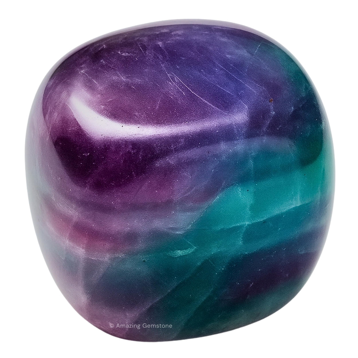 Amazing Gemstone Fluorite Crystals and Healing Stones Tumbled - 1 oz Fluorite Stone Gem Stones, Natural Healing Stones for Energy Balance, Stress Relief - Premium Polished Gems Rocks for Meditation