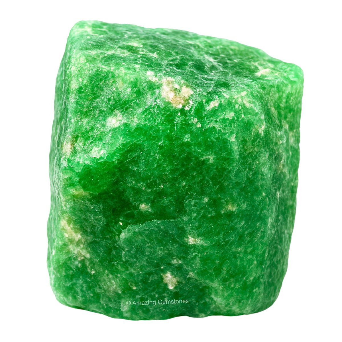 Amazing Gemstone Green Strawberry Quartz Raw Crystals and Healing Stones, Natural Rocks for Tumbling - DIY Raw Stones and Crystals (2 Pieces)