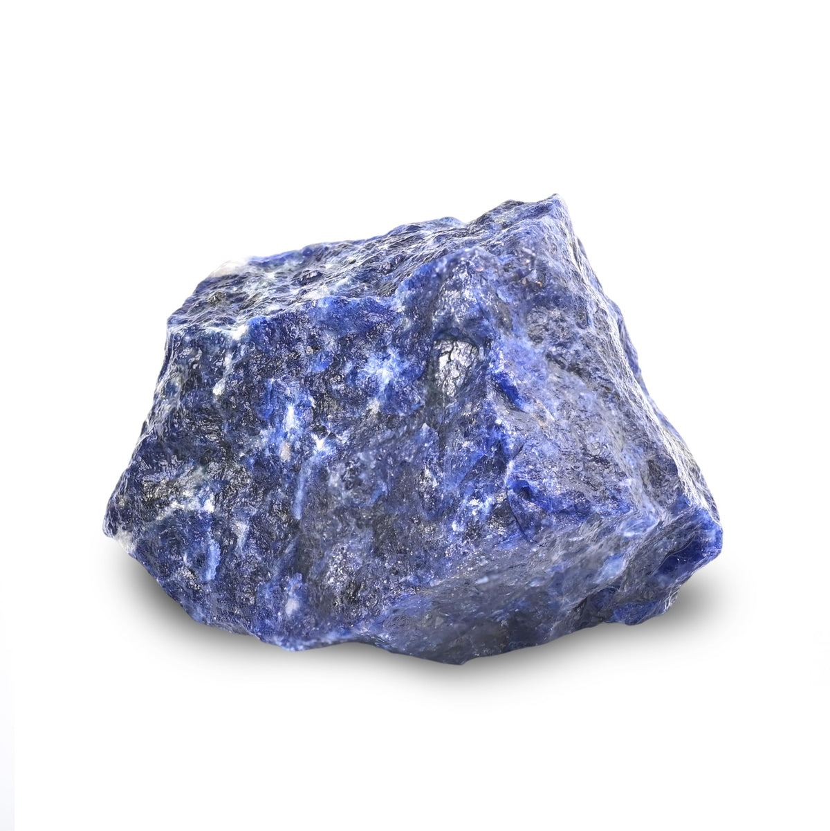 Sodalite Raw Stones 1PC, Gemstones Raw Stones and Healing Crystals, Hand Carved Natural Pocket Raw Crystals for Decoration Tumbling,Garden, Home Decor(1.18"-1.97")