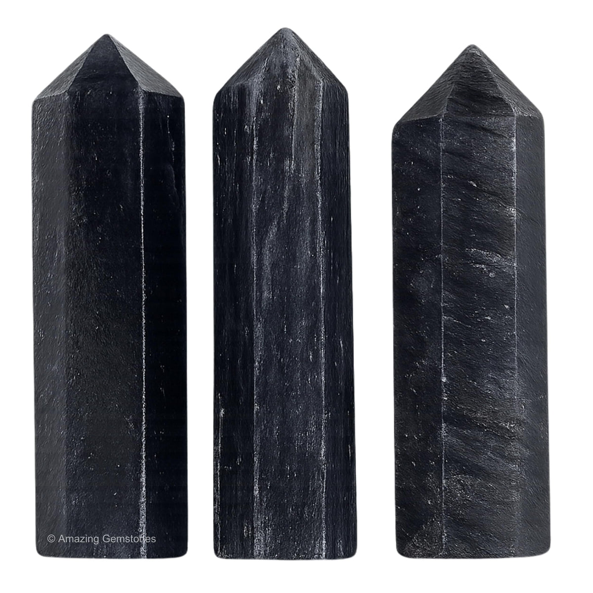 Amazing Gemstone Blue Aventurine Crystal Points Bulk Healing Crystals and Stones - Pack of 3 Single Terminated Healing Wand Point Bulk Crystals for Crafts, Crystal Grid, DIY Work - Premium Crystals