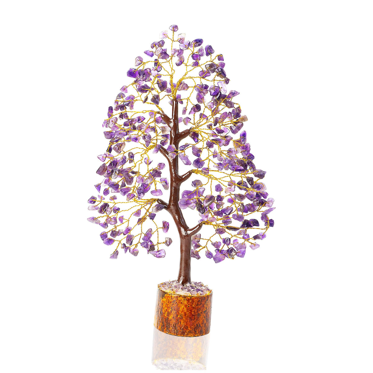 Crocon® Amethyst Tree of Life, Birthday Gifts for Women & Men, Purple House Decor for Shelf Healing Crystals, Spiritual Gift Purple Decor, House Warming Gifts New Home, Birthday Gift for Mom Sister