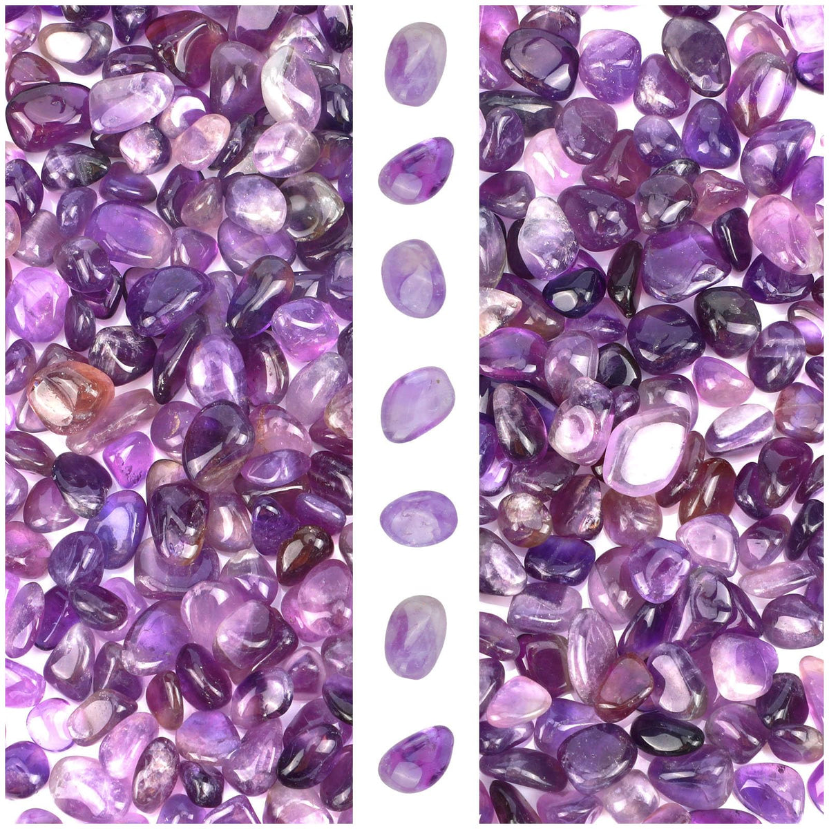 2lb Amethyts Chips Healing Crystal Stone for Aquarium Vase Plant Decoration Jewelry DIY