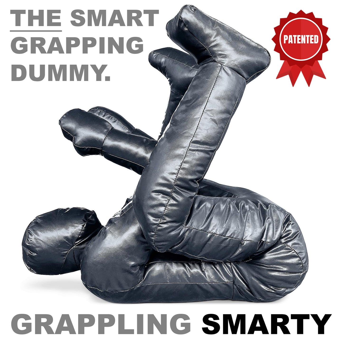 Smarty 2.0/XL/Kid (Unfilled) Grappling Dummy for BJJ, Jiu-Jitsu, MMA, Wrestling, Martial Arts Practice, Self-Defense Training Dummies - XL Size (6'2")