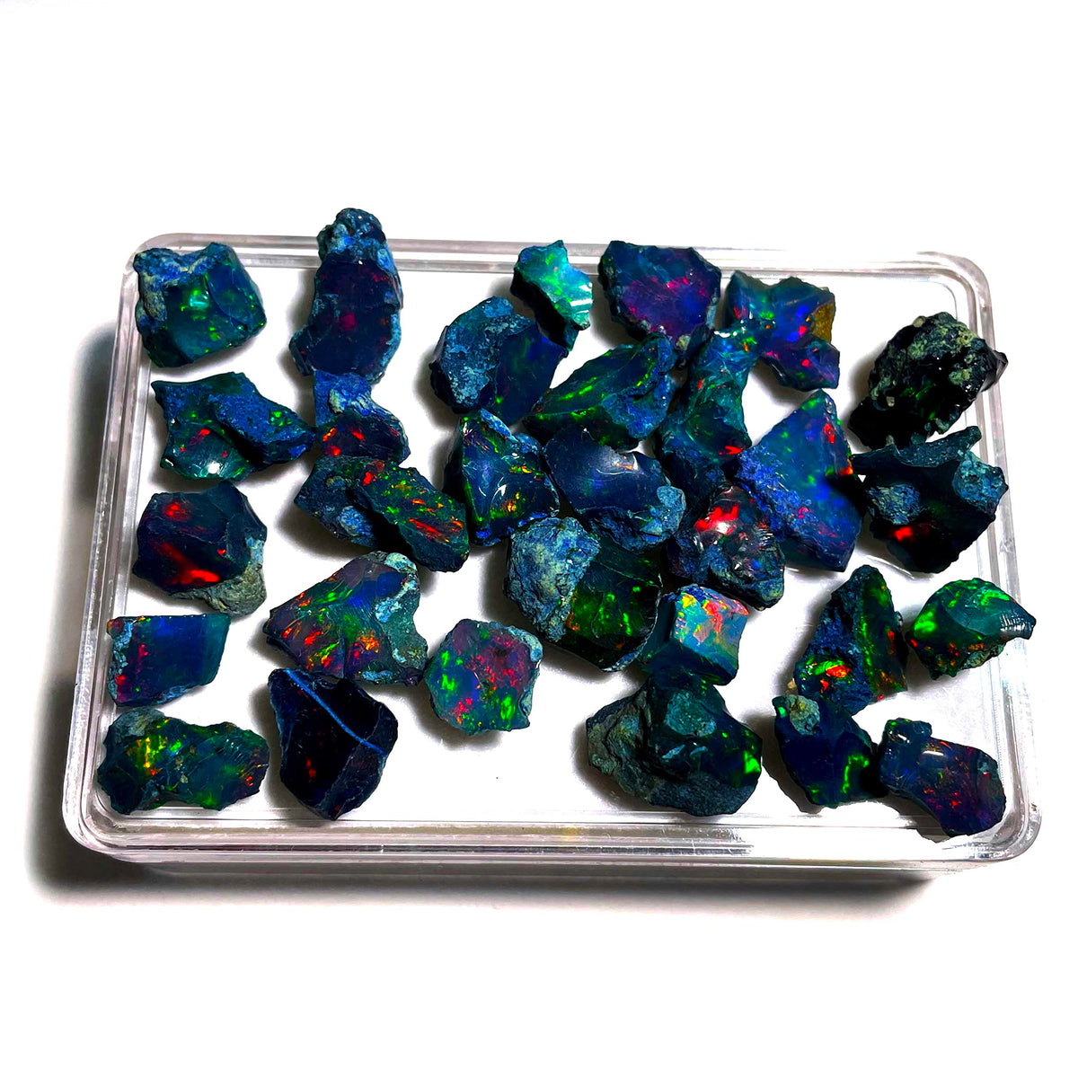 Black Opal Rough 5 Pcs 7x10 mm AAA Quality Black Opal Raw,Natural Ethiopian Opal Gemstone Rough, Welo Multi Fire BlackOpal