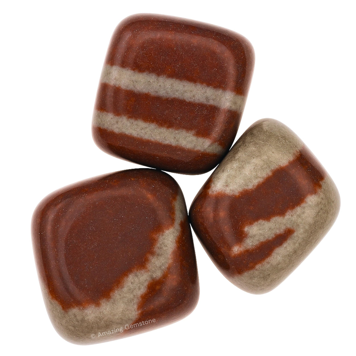 Amazing Gemstone 1oz Narmada Shiva Lingam Crystals & Healing Stones Tumbled,Healing Stones for Energy Balance,Stress Relief - Premium Polished Gems Rocks for Meditation&Wellness