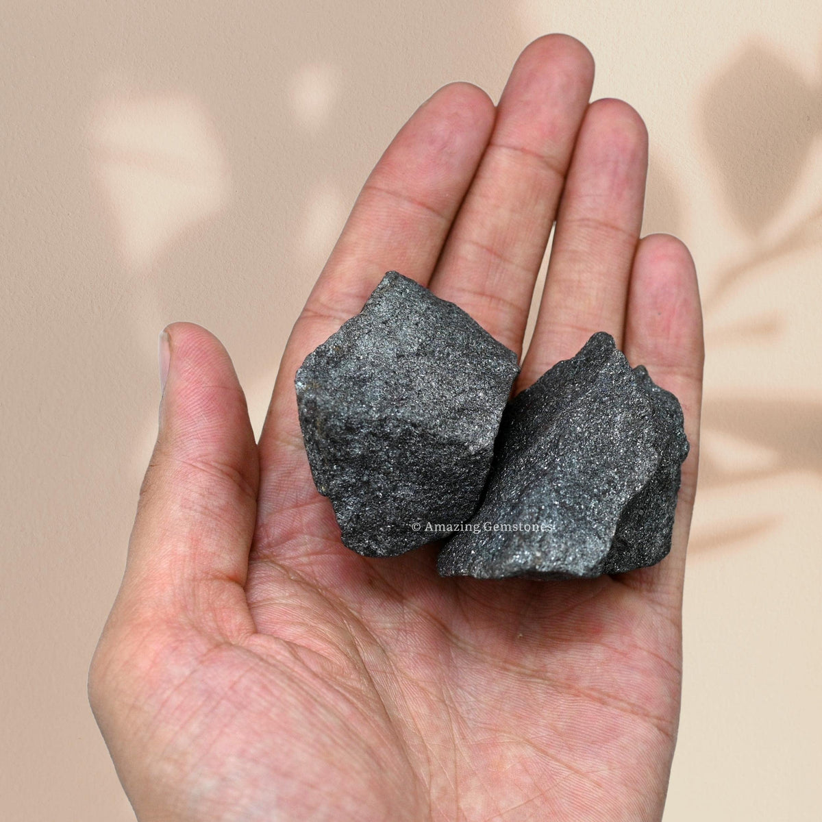 Amazing Gemstone Hematite Raw Crystals and Healing Stones, Natural Rocks for Tumbling and DIY Raw Stones and Crystals (1 LB)