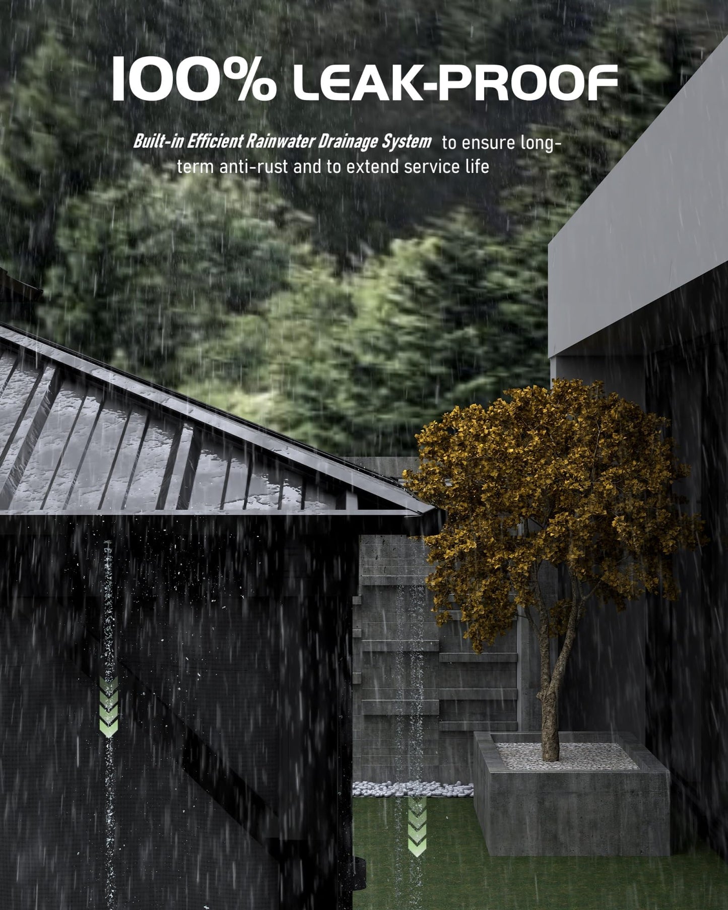 12x16 ft Hardtop Gazebo for All Weather, Double Metal Roof, Reinforced Aluminum Frame, Curtains & Netting, Permanent Outdoor Pavilion for Patio, Deck, Backyard, Lawn, Garden, Matte Black Finish