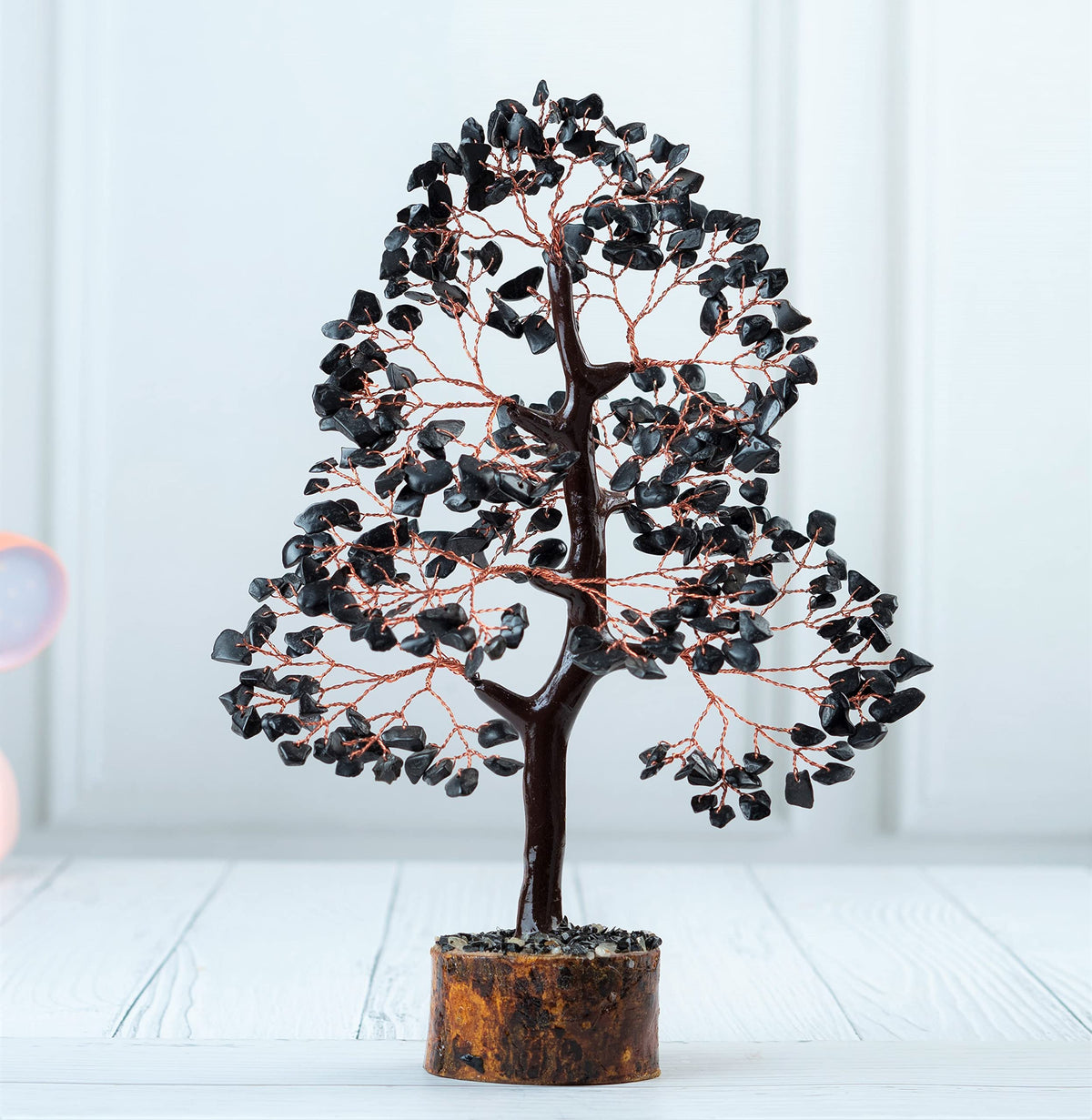 Crocon® Black Tourmaline Birthday Gifts for Women, Men & Friends, Tree of Life Crystals and Healing Stones, Home & Office Decor, Money Tree, Women Gift Ideas | House Warming Gifts New Home for Mom