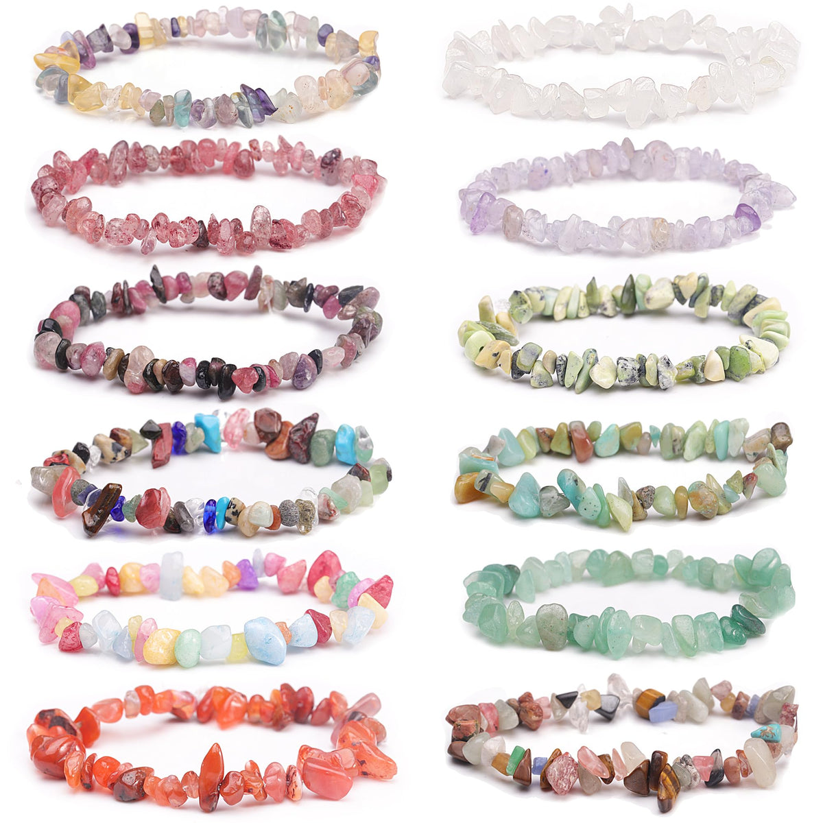 Youngbling Natural Chip Stone Beads 450 Pcs 5-8mm Healing Crystal Irregular Gemstone Drilled Lose Rocks Green Aventurine Beads Bulk for Bracelet Jewelry Making