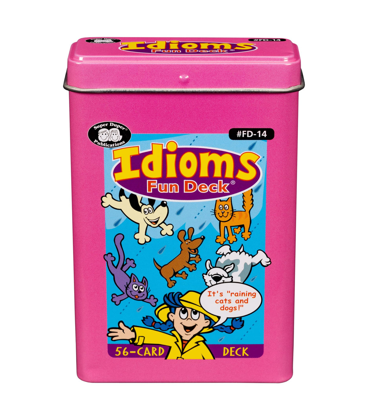 Super Duper Publications | Idioms Fun Deck | Figurative Language Skills Flash Cards | Educational Learning Materials for Children