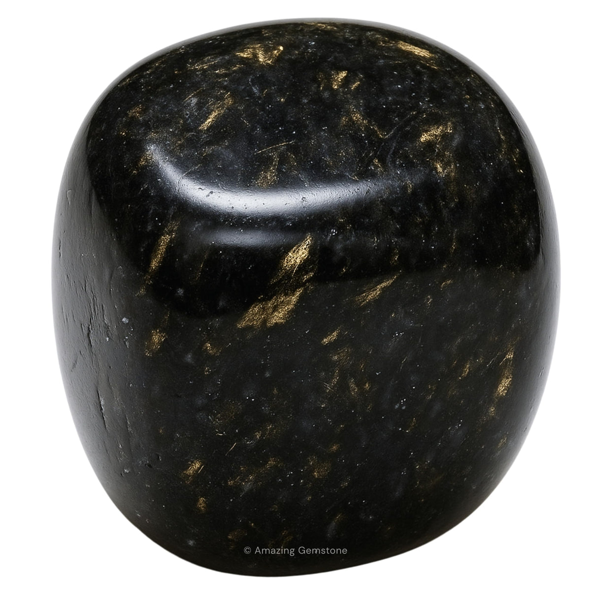 Amazing Gemstone Nuummite Crystals & Healing Stones Tumbled - 1oz Nuummite Stone Gem Stones, Healing Stones for Energy Balance,Stress Relief - Premium Polished Gems Rocks for Meditation & Wellness