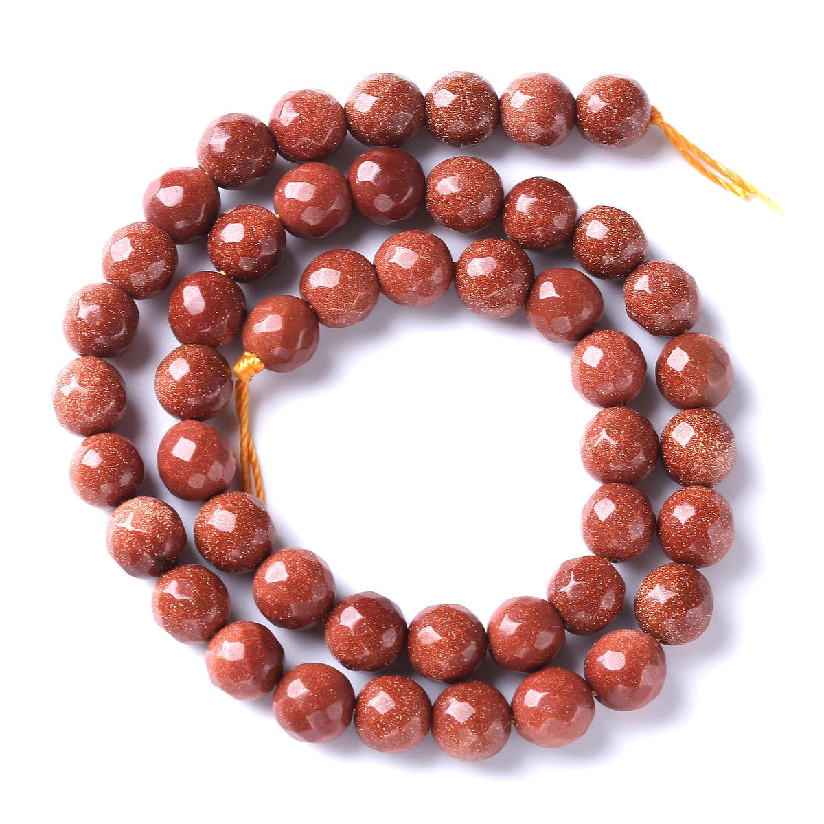 32pcs 12mm Natural Gold Sandstone Beads Faceted Stone Energy Healing Beads for Jewelry MakingDIY Bracelet Necklace Accessories 15" (12mm, Faceted Gold Sandstone)
