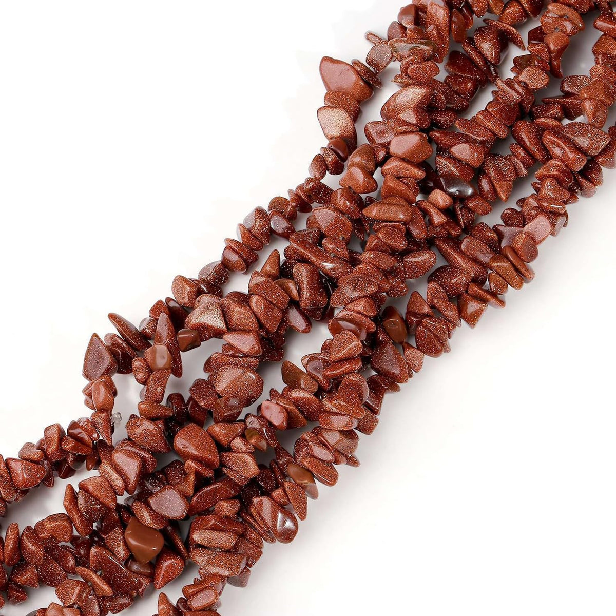 Natural Chip Stone Beads 450pcs Gold Sandstone Chips 5-8mm Irregular Healing Crystal Rocks Hole Drilled DIY Loose Gemstone Beads for Jewelry Making Bracelet Earrings Necklace Crafting