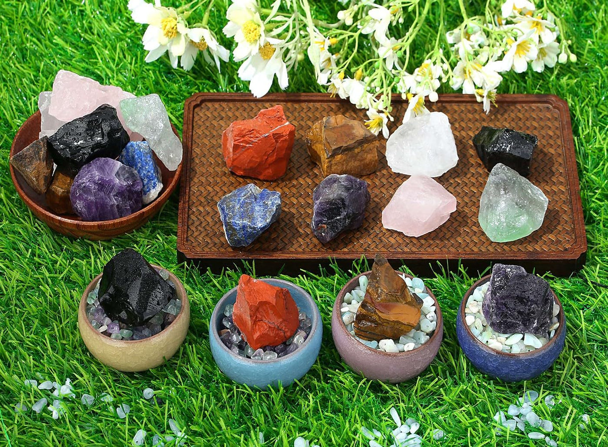 LAIDANLA 2" Smoky Quartz Natural Rough Stones Crystal Large Raw Crystals Bulk Healing Cuarzo Gemstones for Reiki Healing Tumbling Fountain Rocks Wire Wrapping Decoration 4PCS 0.5lb
