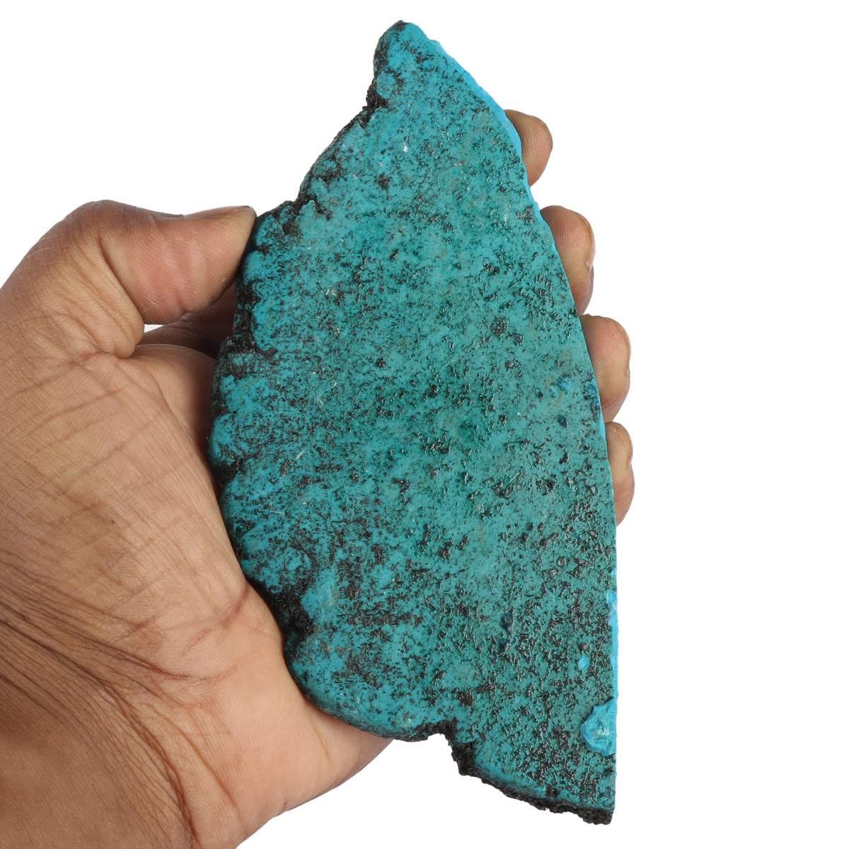 AAA++ Quality Blue Turquoise Slab 44.00 Ct Healing Reiki Chakra Gemstone Rock Crystal for Tumbling,Cabbing