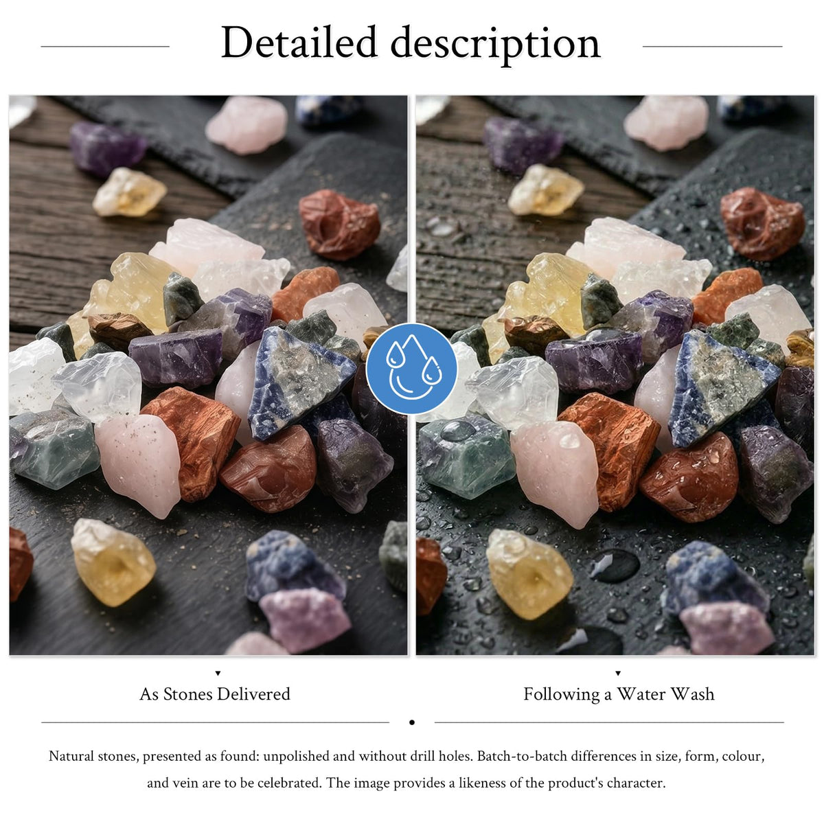 rockcloud 1 lb Natural Crystals Raw Rough Stones for Cabbing,Tumbling,Cutting,Lapidary,Polishing,Reiki Crytsal Healing,Amethyst