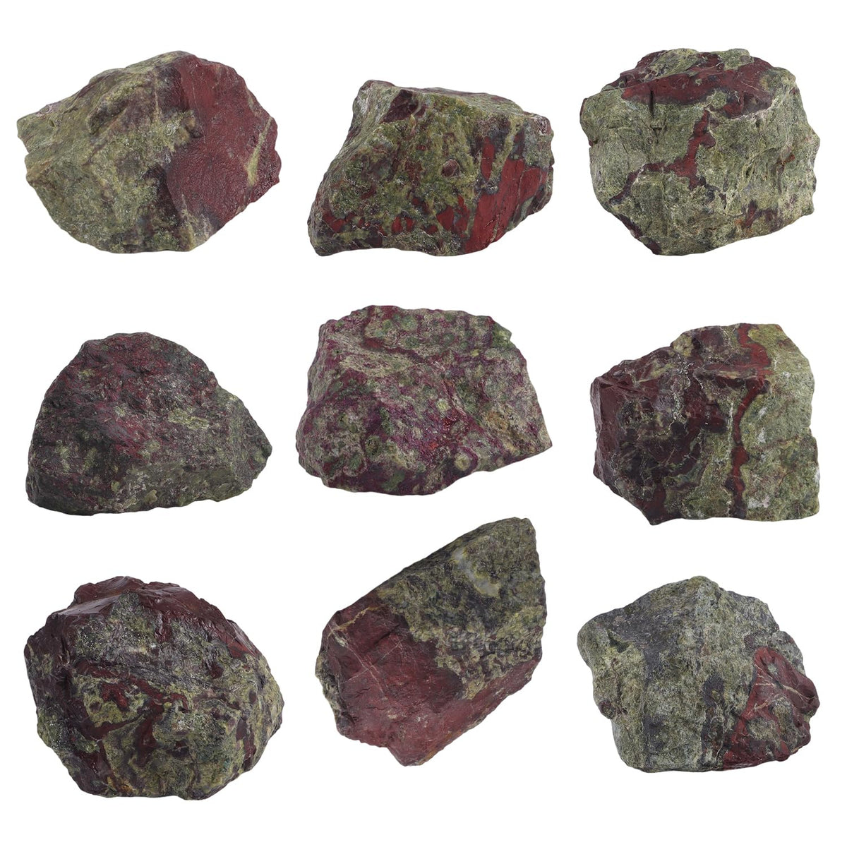 1 Lb Large Dragon Blood Natural Rough Stones Crystal Raw Dragon Blood Stone Healing Crystals Mineral Specimen for Reiki Healing Tumbling Fountain Rocks Wire Wrapping Decoration