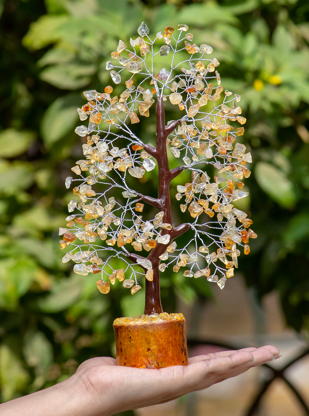 Crocon® Citrine Birthday Gifts for Women, Men & Friends | Tree of Life Crystals and Healing Stones, Home & Office Decor, Gemstones Money Tree, Women Gift Ideas | House Warming Gifts New Home for Mom