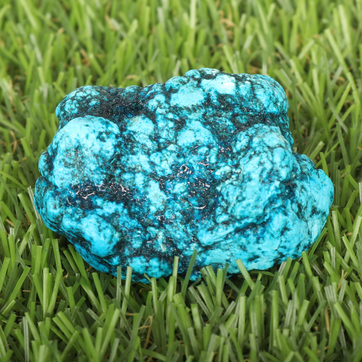 GEMHUB Blue Turquoise 146.00 Carat Uncut Rough Natural Raw Turquoise Healing Crystal Loose Gemstone Beads