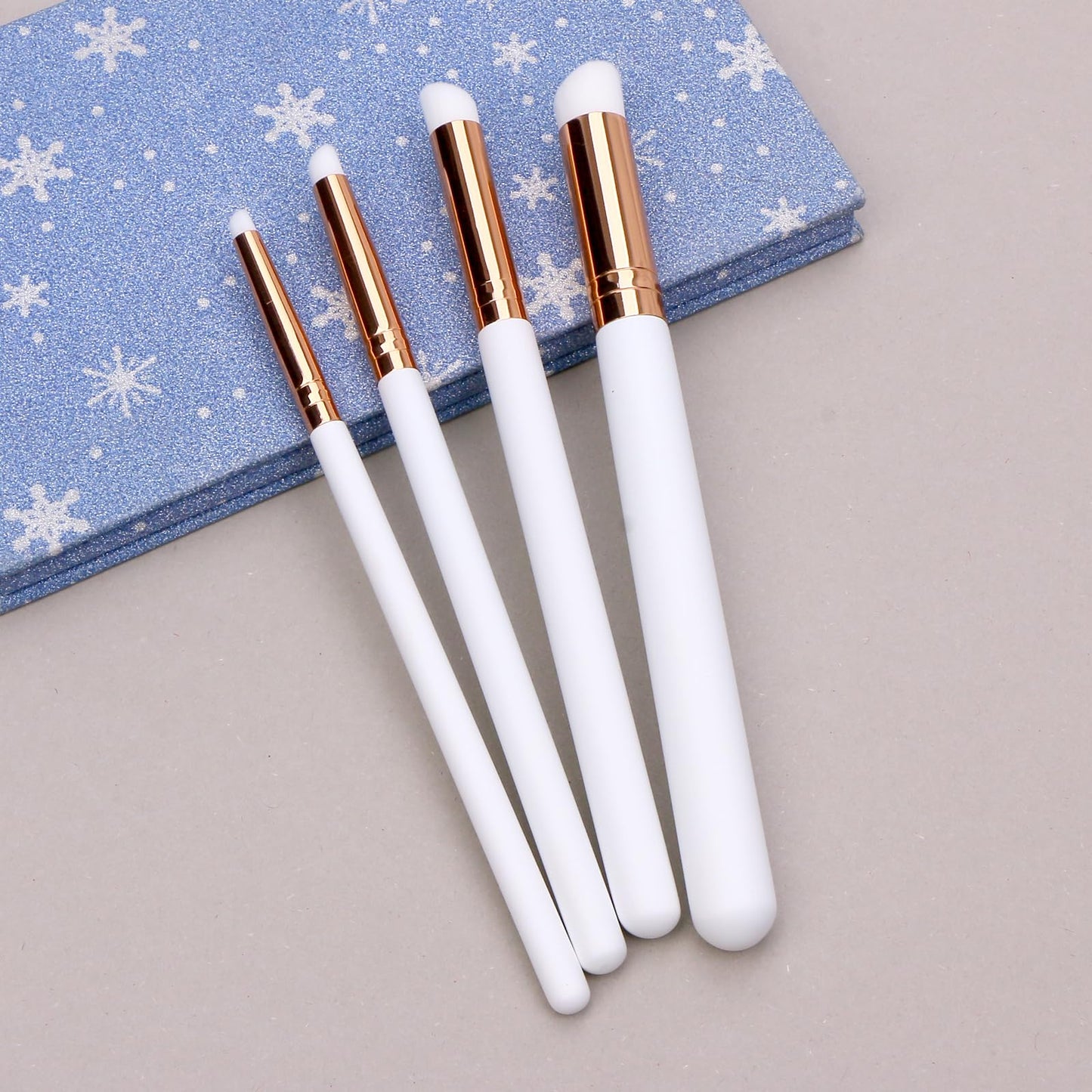 UNIMEIX Mini Blending Brushes for Card Making, Dry Miniature Painting Set Background Blender Paint Brushes Small Detailed Paint Brushes (12 Pack)