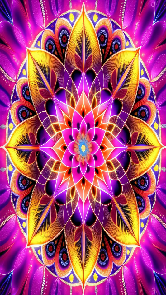 ZHUMUTO Large 5D Diamond Art Painting Kits for Adults,15.7x27.5inch Mandala A DIY Full Round Drill Diamond Dots Large Size,Big Gem Art and Crafts for Home Wall Decor Gifts