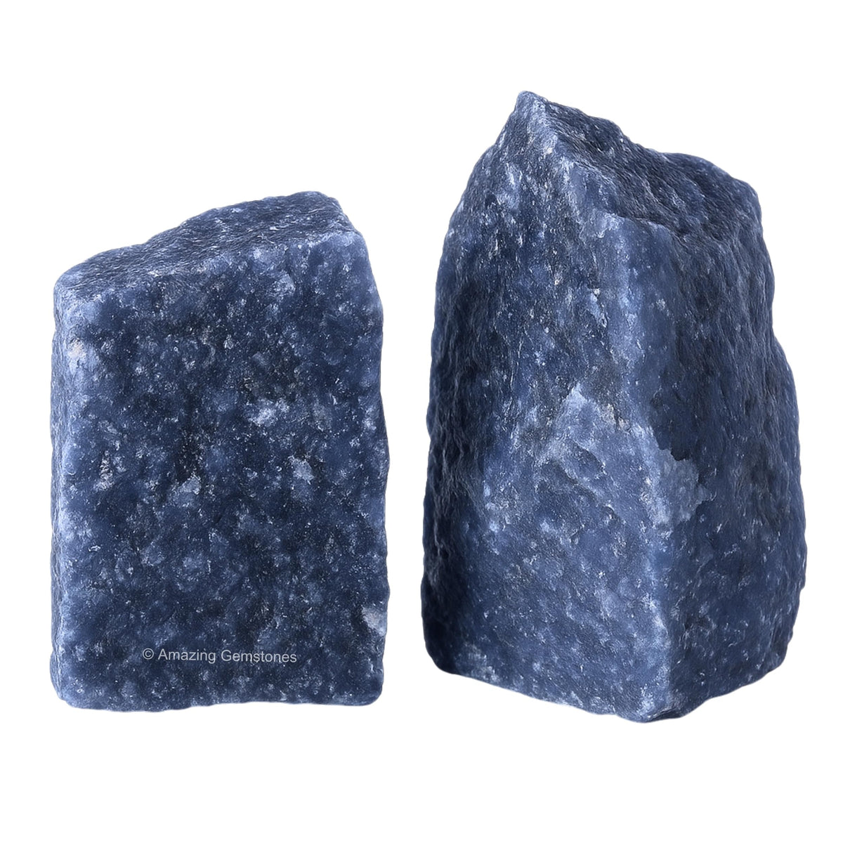 Amazing Gemstone Blue Aventurine Raw Crystals and Healing Stones, Natural Rocks for Tumbling and DIY Raw Stones and Crystals (1 Piece)