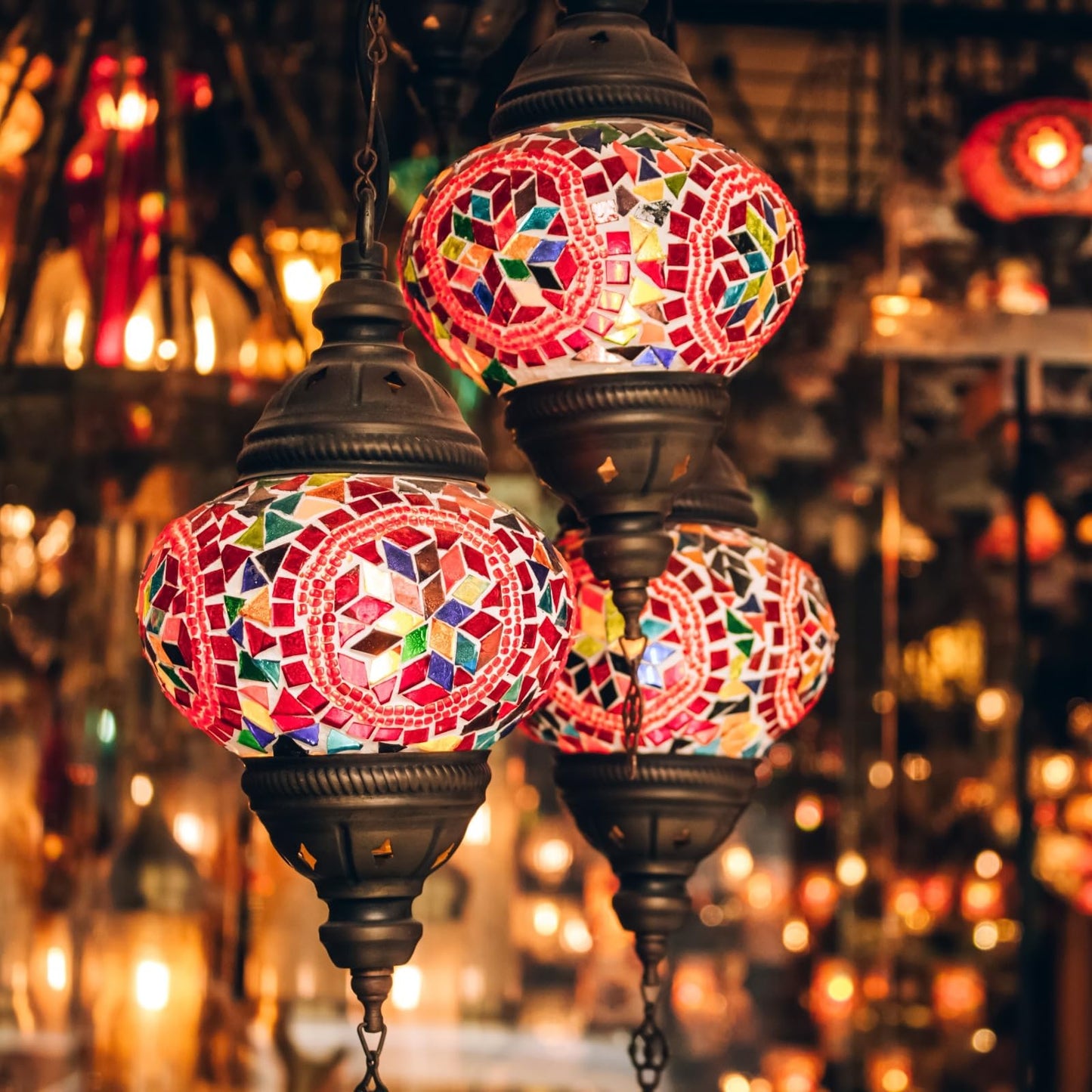 4 Shapes Mixed Glass Mosaic Tiles,Square+Diamond+Triangle+Rectangle 220 PCS Stained Glass Mosaic Pieces for Handmade Art Crafts and Home Decoration (Black)