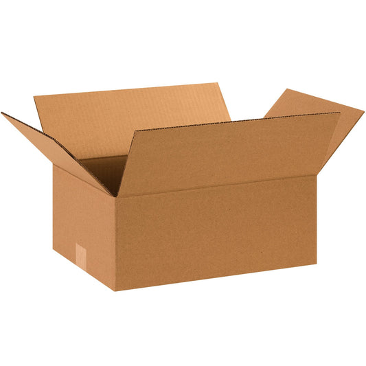 PARTNERS BRAND 15 x 11 x 6 Corrugated Cardboard Boxes, Medium 15"L x 11"W x 6"H, Pack of 25 | Shipping, Packaging, Moving, Storage Box for Home or Business, Strong Wholesale Bulk Boxes