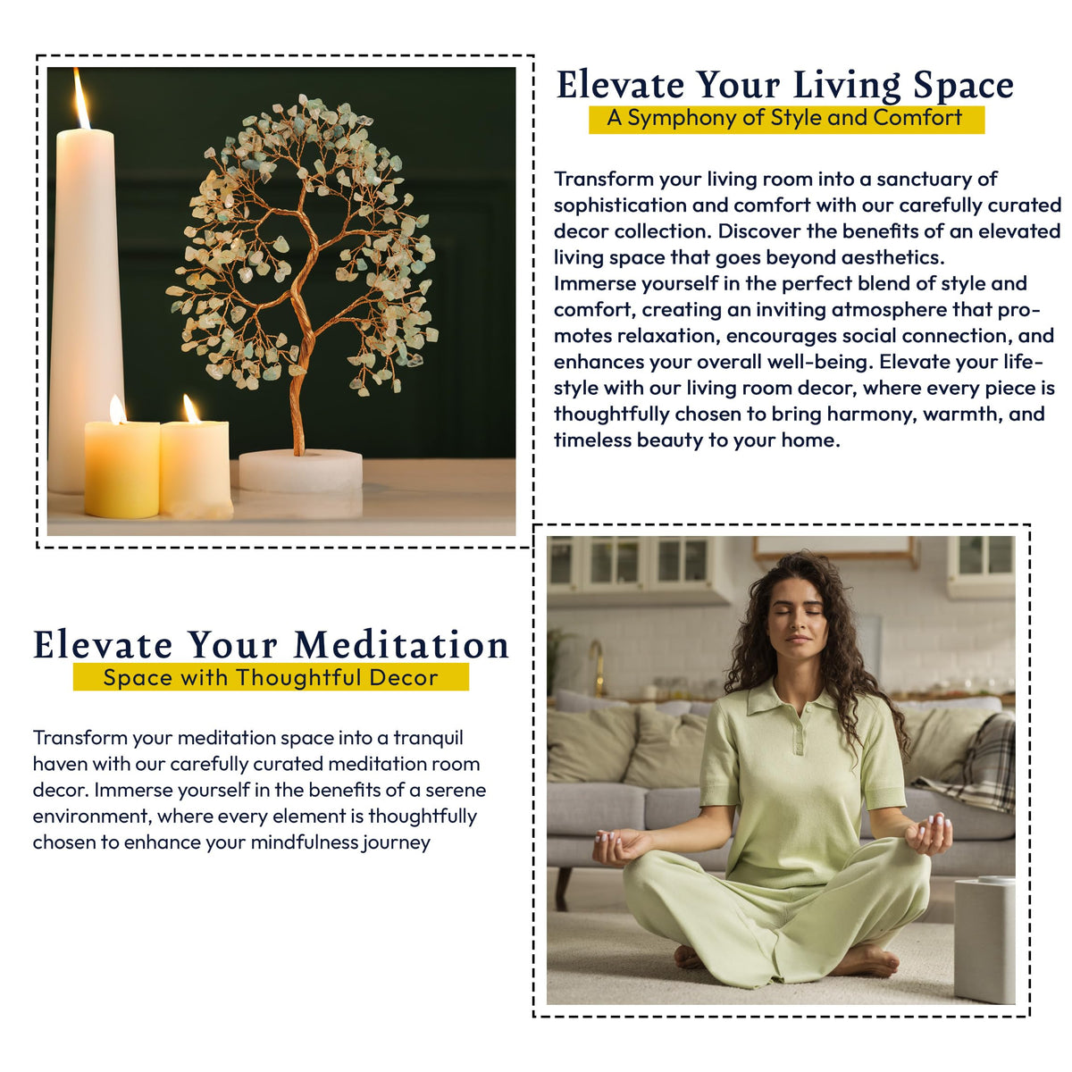 Green Jade Crystal Tree for Positive Energy - Chakra Tree of Life, Thoughtful Gift for Women - Clever Birthday Idea