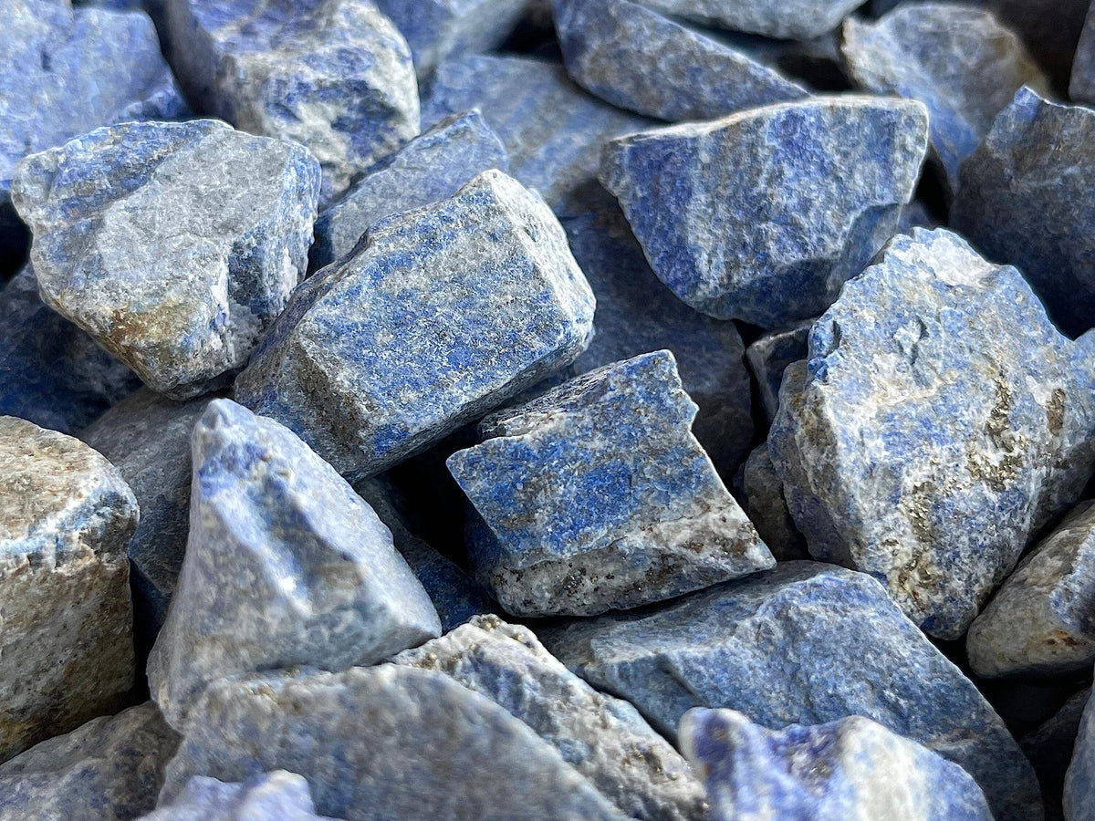 GAF TREASURES Wholesale Raw Lapis Lazuli Crystals, Natural Lapis Lazuli Stone, Natural Rough Lapis Lazuli Crystals, Lapis Lazuli Rough, Lapis Lazuli Healing Crystals (Lapis Lazuli, 0.5 Pound)