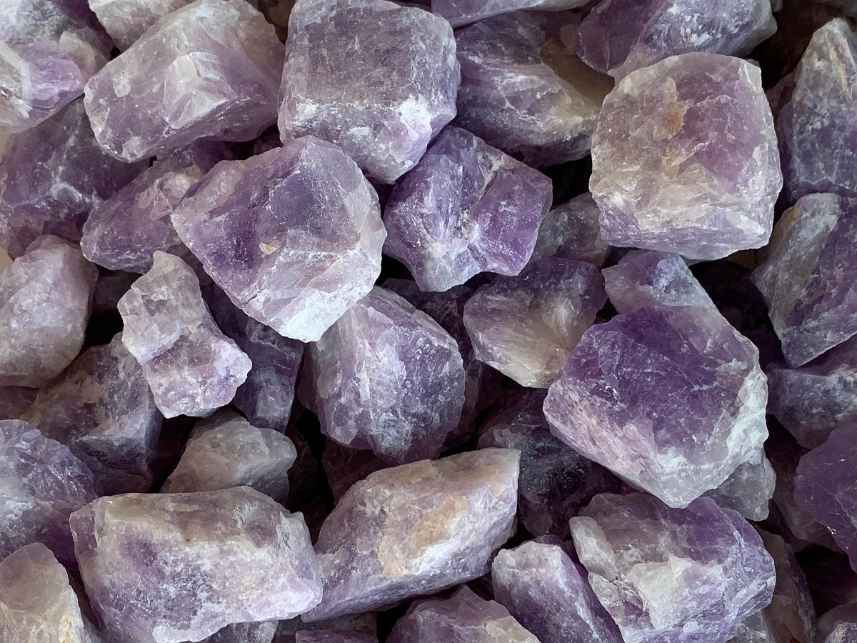 GAF TREASURES Wholesale Raw Amethyst Crystals, Natural Amethyst Stone, Natural Rough Amethyst Crystals, Amethyst Rough, Amethyst Healing Crystals (Amethyst, 0.5 Pound)