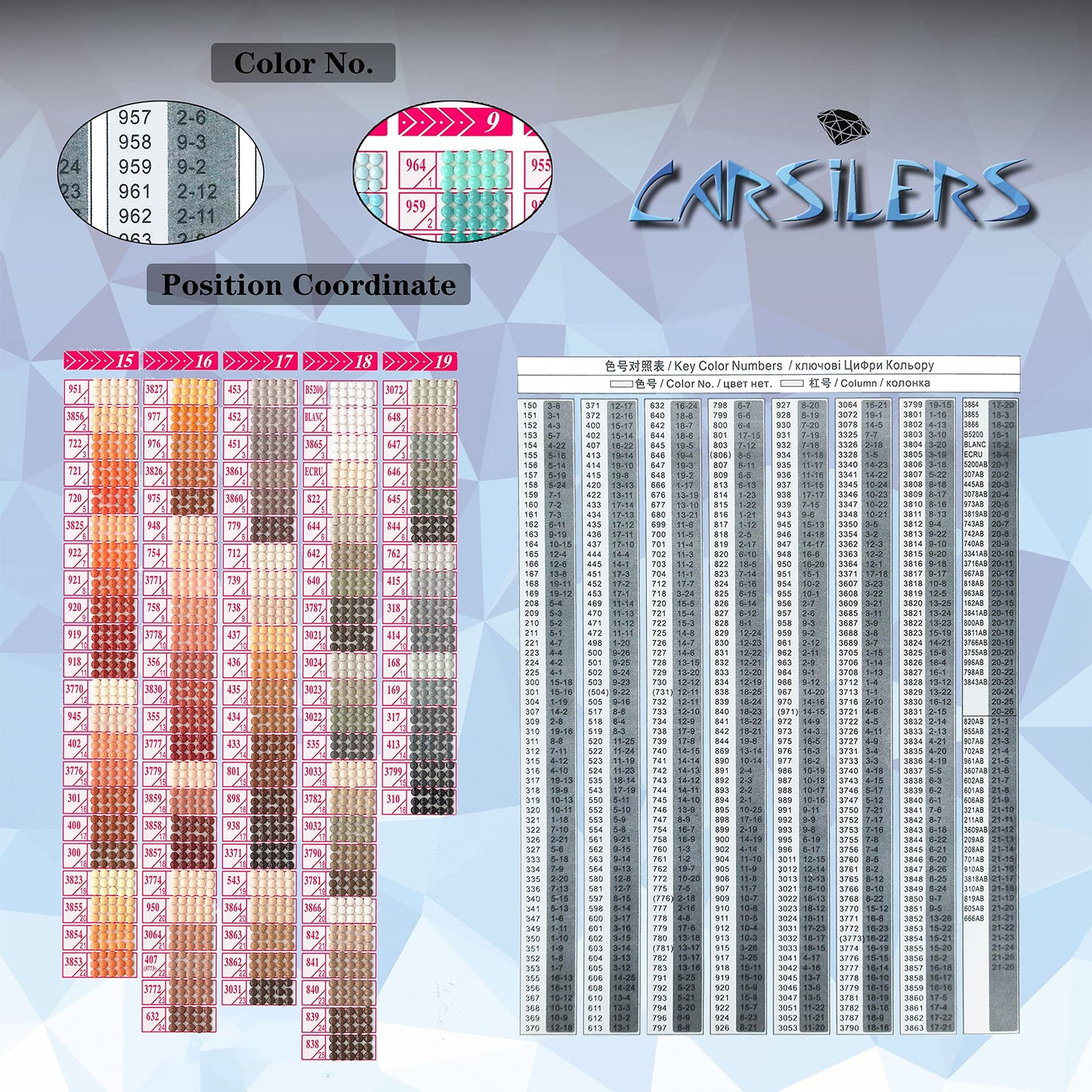 Diamonds Painting Accessories,Replacement for Missing Square Drills 747 754 758 760,Rhinestone Resin Diamond Drill,4 Colors Beads Gems Stones,3500pcs per Color