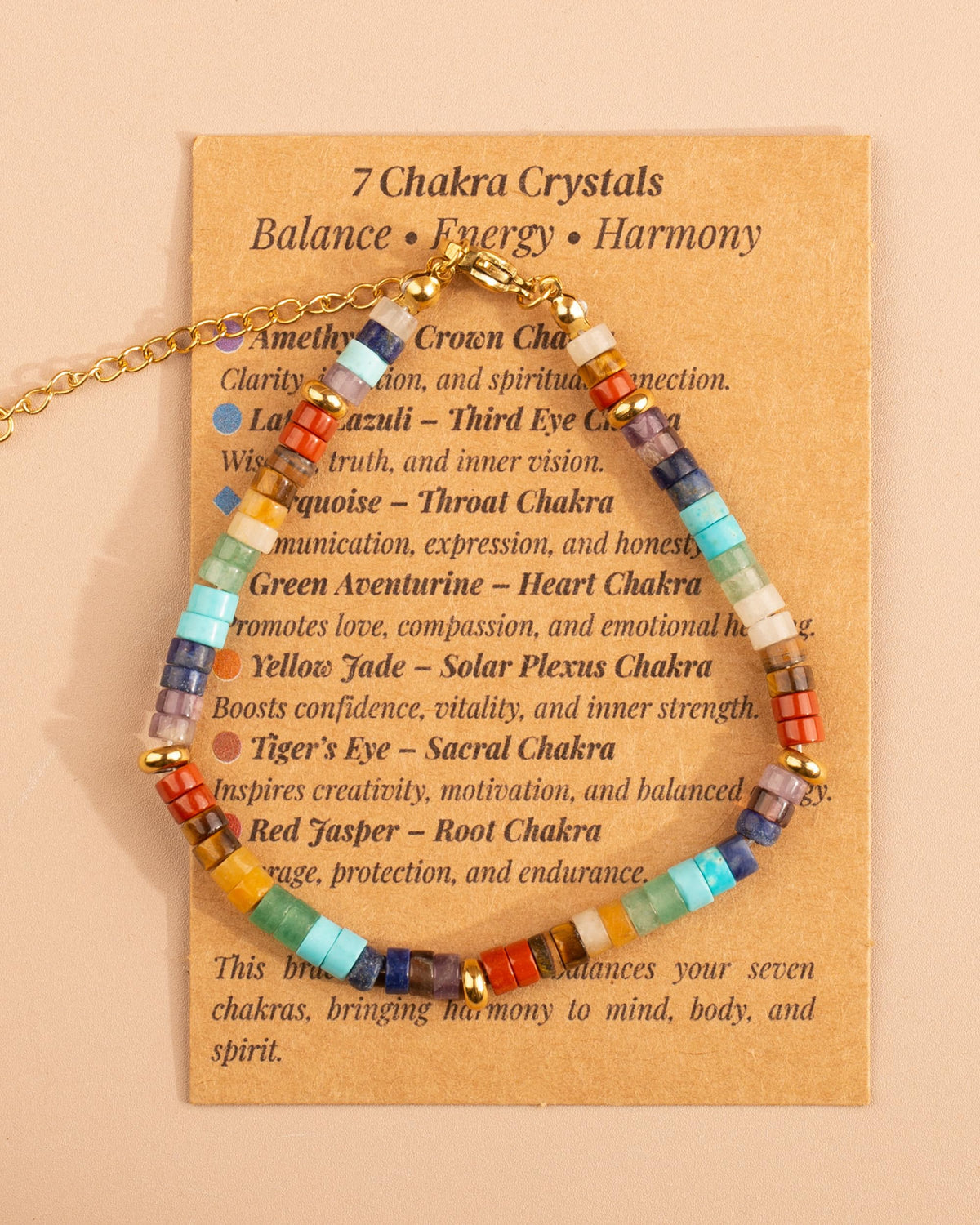 QianCannaor Crystals and Healing Stones Set for Anxiety, Relaxation Spiritual Crystals Gift for Meditation, Manifestation, Zen, Reiki, Fengshui (7 Chaka)