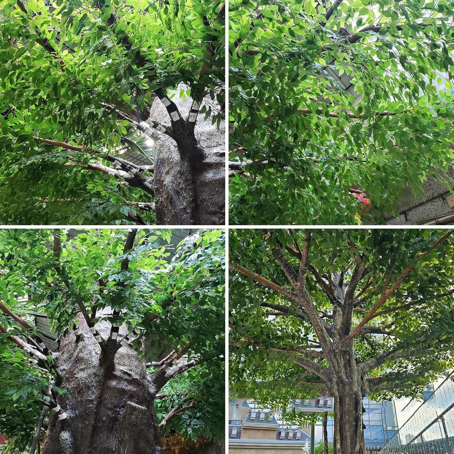 Artificial Banyan Tree - Large Simulation Tree for Interior Decoration, Perfect for Living Room, Weddings, Hotels, and Shopping Malls