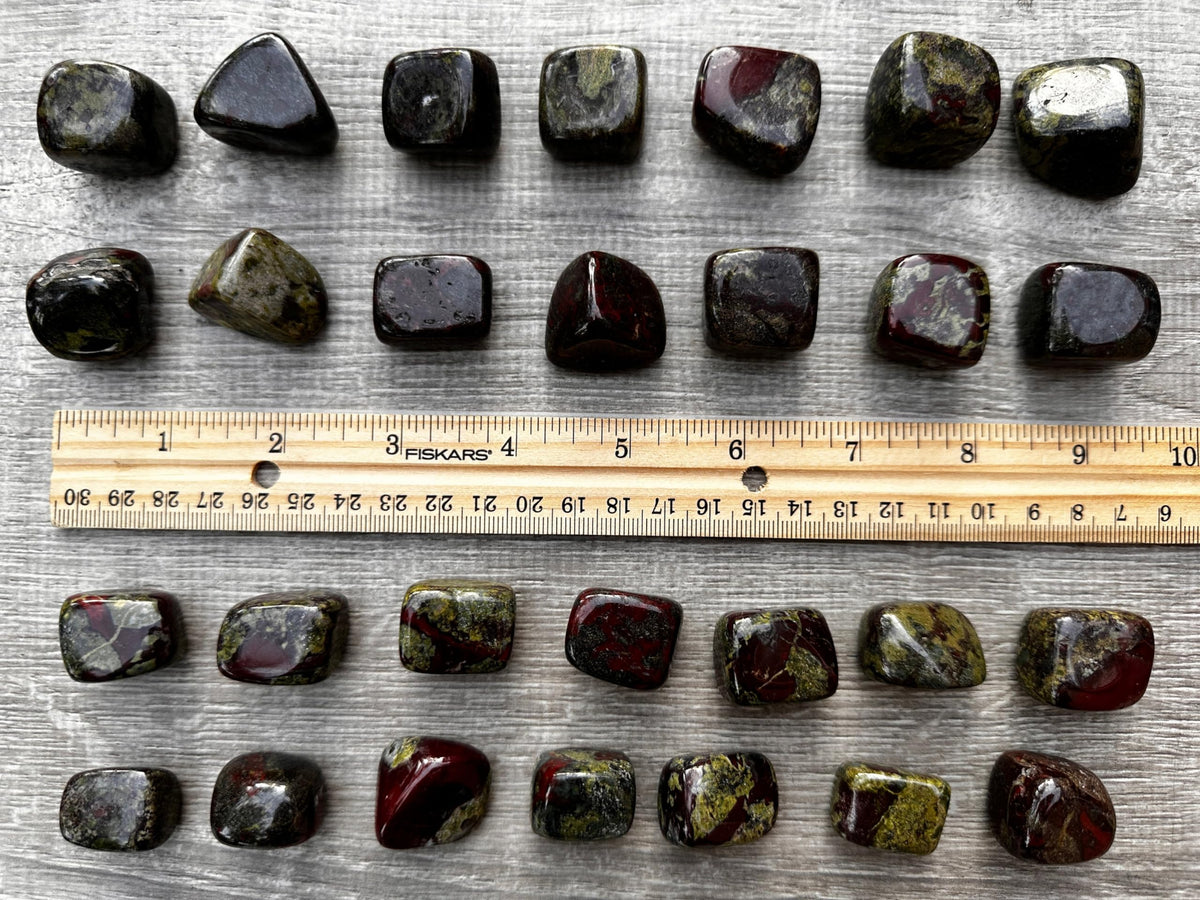 GAF TREASURES 5 Pcs Black Tourmaline Tumbled Stones, Polished Natural Black Tourmaline Gemstone, Black Tourmaline Healing Crystals