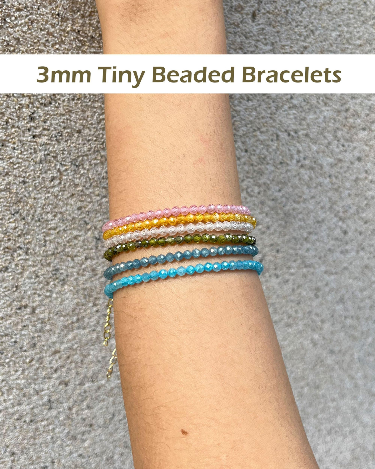 Natural Stone Bracelets for Women Gold Plated Energy Beaded Bracelet Enewton Unique Friendship Bracelets Gifts, Black